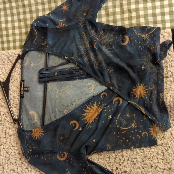 Dollskill Mystic Matters Wrap Top - Picture 1 of 7